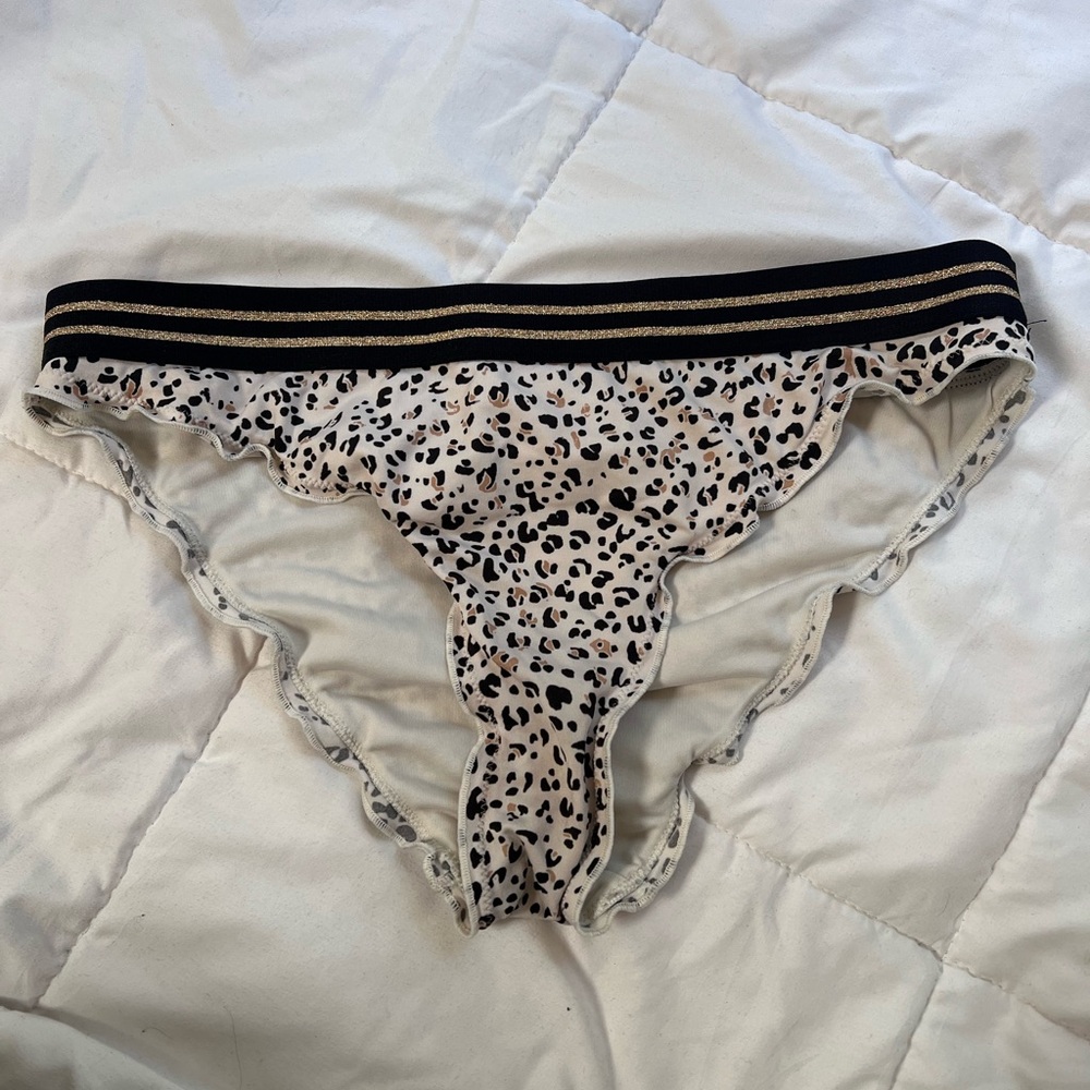 H&M Black and White Bikini Bottoms